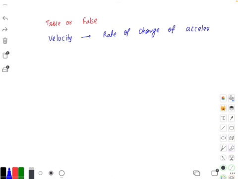 true-or-false-velocity-is-the-rate-of-change-of-acceleration