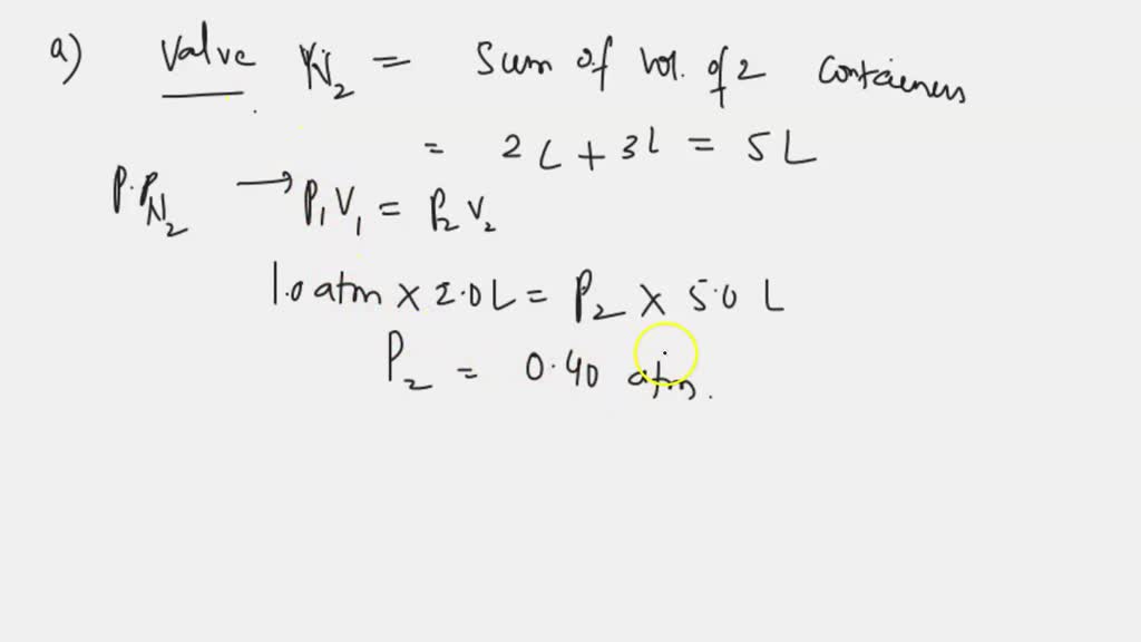 SOLVED Consider the apparatus shown in the following drawing. (a) When