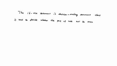the-if-else-statement-is-used-in