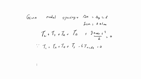 consider-steady-two-dimensional-heat-transfer-in-long-solid-bar-whose-cross-section-is-given-in-the-figure-the-measured-temperatures-at-selected-points-on-the-outer-surfaces-are-as-shown-the-66749