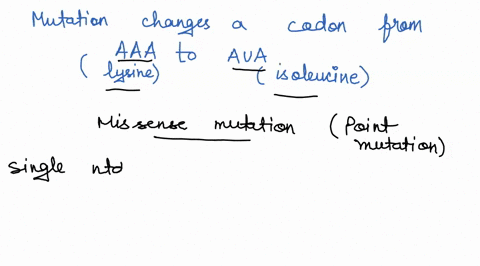 please-clear-answer-and-type-a-mutation-changes-a-codon-from-aaa-encoding-lysine-to-aua-encoding-isoleucine-this-type-of-mutation-is-how-would-the-mutation-described-above-changing-a-lysine-73231