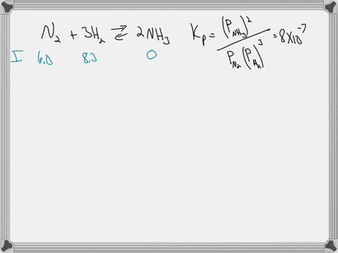 chemist-is-studying-the-following-equilibirum-which-has-the-given-equilibrium-constant-at-certain-temperature-njg-3hg-2nhg-kp-10-7-he-fills-reaction-vessel-at-this-temperature-with-60-atm-of-32685