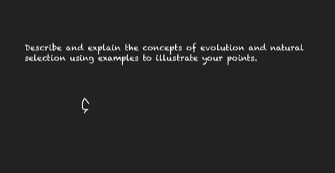 describe-and-explain-the-concepts-of-evolution-and-natural-selection-using-examples-to-illustrate-your-points-40935