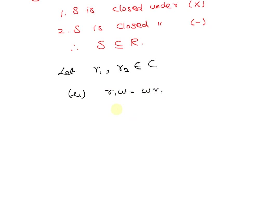 SOLVED: A Ring R Is A Boolean Ring If For Every A In R, A2= A. Show ...