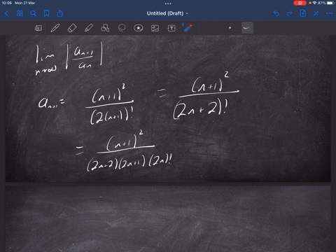 use-the-ratio-test-to-determine-if-the-following-series-converges-or-diverges-infinitesigma-n22nn1-72148