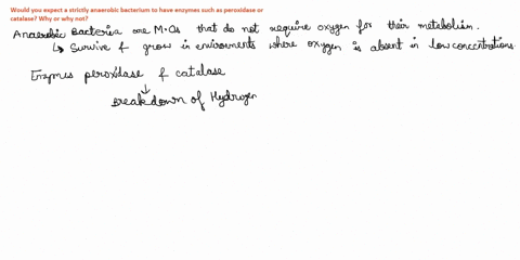 would-you-expect-a-strictly-anaerobic-bacterium-to-have-enzymes-such-as-peroxidase-or-catalase-why-or-why-not-76837