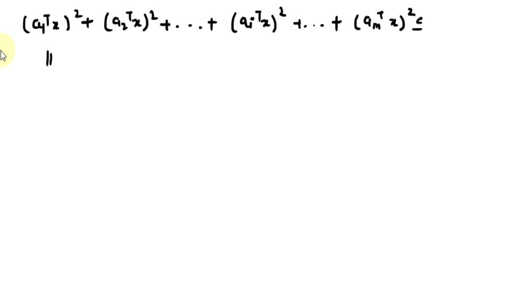 SOLVED: The operator norm (sometimes called the spectral norm) of an M ...