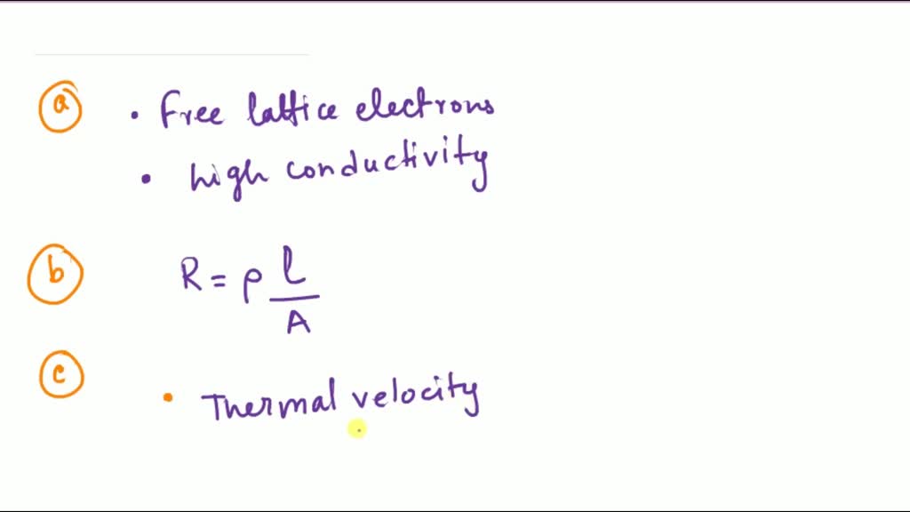 SOLVED The diagram below shows the variation of electrical resistivity