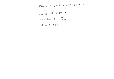 a-mathematical-model-can-be-used-to-determine-the-retail-market-share-of-passenger-cars-from-ford-motor-corp-as-a-percentage-of-the-us-market-pt-00206t2-0548t-169-where-p-is-the-percentage-o-99637