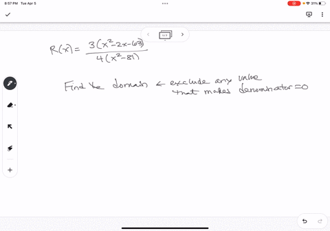 find-the-domain-of-the-following-rational-function-rx-4-81-select-the-correct-choice-below-and-fill-in-any-answer-boxes-within-your-choice_-the-domain-of-rx-is-x-type-an-inequality-use-integ-38928