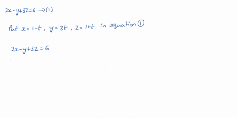 find-the-point-in-which-the-line-meets-the-plane-x-1-t-y-3t-z-1-t-2x-y-3z-6-63592