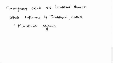 identify-how-contemporary-artists-use-traditional-elements-from-their-cultures-by-draaging-each-text-description-to-the-appropriate-category-murakamis-aspects-influenced-by-traditional-cultu-59075