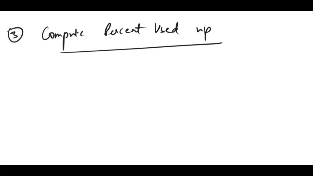 SOLVED Estimating Useful Life and Percent Used Up The property and