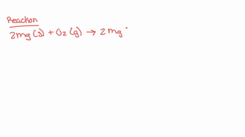 when-101g-of-magnesium-mg-reacts-with-105g-of-oxygen-gas-o2-the-reaction-produces-119-g-of-magnesium-oxide-determine-the-limiting-reactant-theoretical-yield-in-grams-and-the-percent-yield-fo-50323