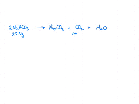 what-mass-of-c02-is-produced-fron-the-decomposition-of-255-grams-of-nahco3