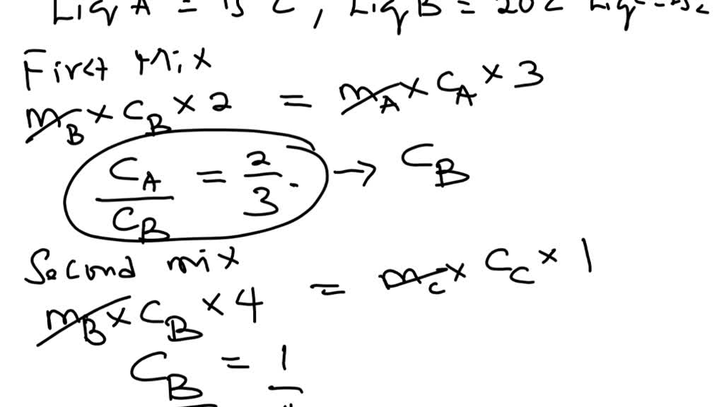 SOLVED The temperatures of three different liquids are maintained at