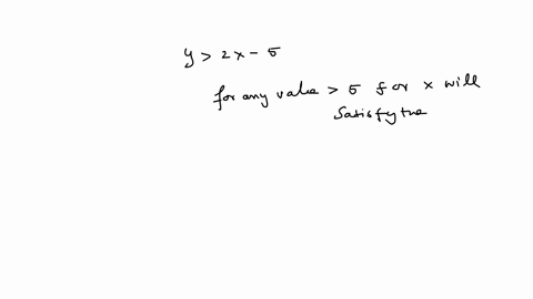 graph-the-solution-set-for-the-inequality-2x-5-by-following-these-steps-step-1-identify-the-slope-and-y-intercept-slope-y-intercept-81681