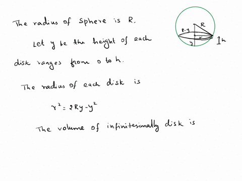 find-the-volume-of-liquid-needed-to-fill-a-sphere-of-radius-r-to-height-5-r-h-v-47045