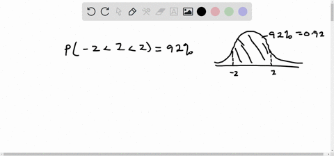 find-the-z-value-such-that-92-of-the-standard-normal-curve-lies-between-z-and-z-round-your-answer-to-two-decimal-places-35498