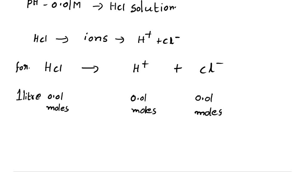 solved-hcl-is-a-strong-acid-that-dissociates-in-water-hcl-h-cl