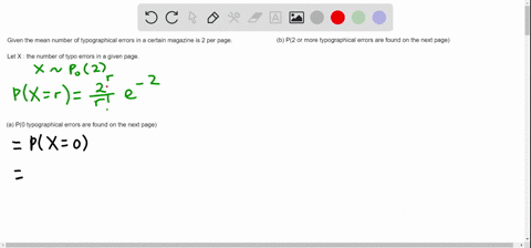 451-the-expected-number-of-typographical-of-errors-on-a-page-certain-magazine-is-2-what-is-the-probability-that-the-next-page-you-read-contains-a-0-and-b-2-or-more-typographical-errors-expla-74687
