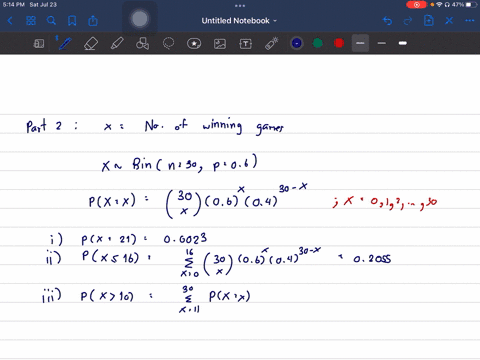 part-2-binomial-distributiona-local-college-basketball-team-will-play-a-30-game-schedule-this-season-assume-that-the-team-has-a-probability-of-06-of-winning-each-game-type-the-labels-binomia-17295