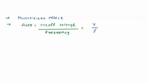 in-an-experiment-on-the-photoelectric-effect-the-slope-of-the-cut-off-voltage-versus-frequency-of-incident-light-is-found-to-be-412-10-15-v-s-calculate-the-value-of-plancks-constant