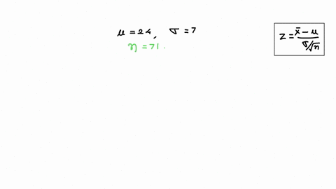 calculate-the-standard-score-z-score-of-the-given-sample-mean-round-your-answer-to-two-decimal-places-24-and-7-n71-x-23