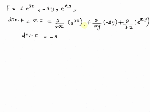 calculate-the-flux-of-f-across-the-surface-where-f-ev-3yecy-and-s-is-the-surface-of-rectangular-box-0-z-1-0-y-2-0-2-3-enter-an-integer-29215