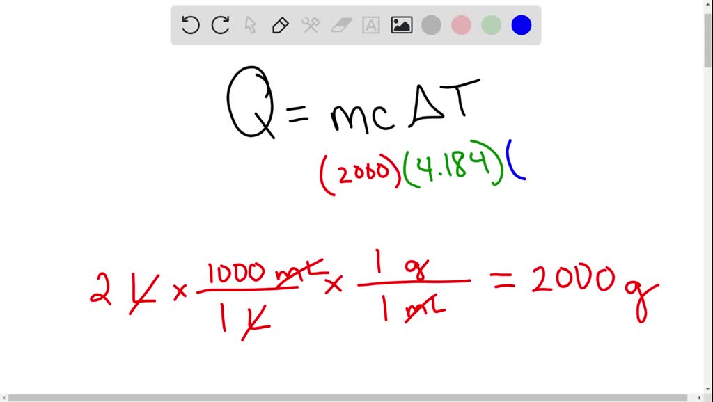 SOLVED Calculate how many joules of energy it takes to heat up the 2