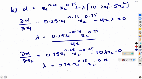 1-solve-the-following-constrained-maximization-and-minimization-problems_-illustrating-your-answer-with-diagrams-in-each-case-a-max-y-2x1-3x2-subject-to-2x-sx2-10-b-max-y-xi-025-x975-subject-17988