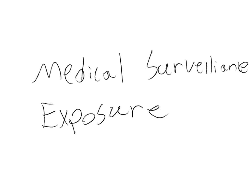 SOLVED How can surveillance for occupational health be carried out? In