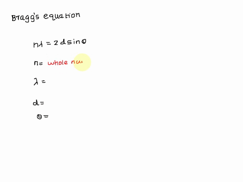 when-x-rays-of-_-certain-wavelength-are-scaltered-by-atoms-adjacent-crystal-planes-separated-by-distance-they-may-undergo-constructive-interference-this-occurs-when-the-difference-between-th-81478