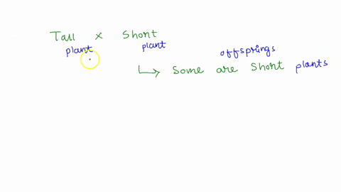 when-a-tall-plant-is-crossed-with-a-short-plant-some-of-the-offspring-are-short-what-are-the-genotypes-of-the-parents-61812