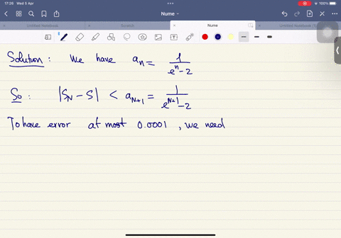 approximate-the-value-of-the-series-to-within-an-error-of-at-most-00001-1l-en-2-n-according-to-the-alternating-series-approximation-theorem-isn-sl-n-what-is-the-smallest-value-of-n-that-appr-85849