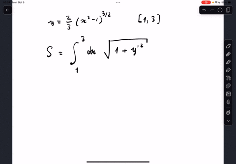 find-the-exact-length-of-the-curve-yfrac23leftx2-1right3-2-quad-1-leq-x-leq-3-arc-length