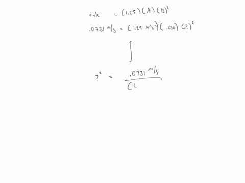 a-reaction-has-a-rate-law-of-rate-125-m2s1ab2-what-concentration-of-b-would-give-the-reaction-a-rate-of-00731-ms-if-the-concentration-of-a-is-0250-m