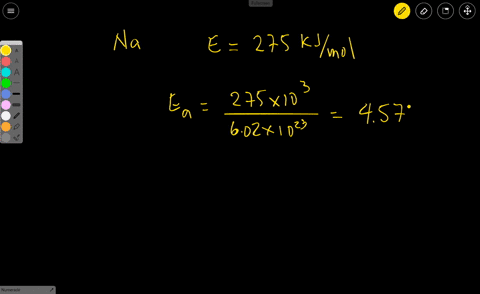 the-energy-required-to-dislodge-electrons-from-sodium-metal-via-the-photoelectric-effect-is-275-kjmol-what-is-the-wavelength-in-nm-of-light-that-has-sufficient-energy-per-photon-to-dislodge-87456