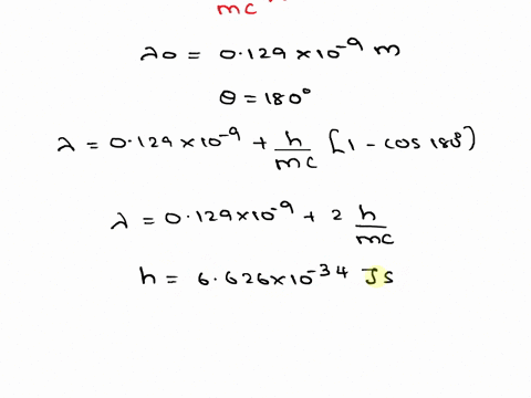 in-the-compton-effect-a-0129-nm-photon-strikes-a-free-electron-in-a-head-on-collision-and-knocks-it-into-the-forward-direction-the-rebounding-photon-recoils-directly-backward-a-use-conservat-29625