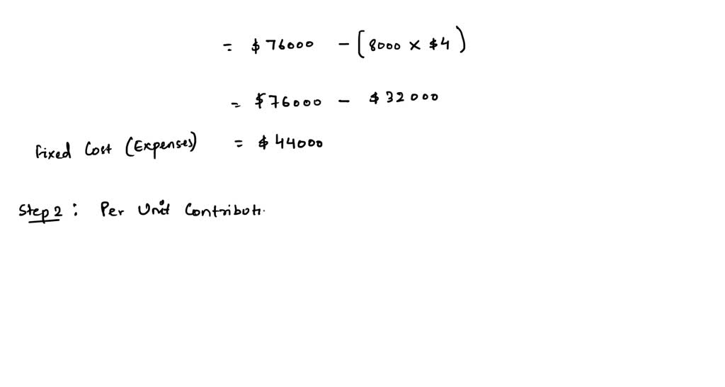 SOLVED HighLow Cost Estimation and Profit Planning Comparative 2007
