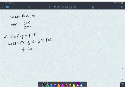 fx-if-f-and-g-are-the-functions-whose-graphs-are-shownlet-ux-fxgx-and-vx-gx-y-x-afind-u1-b-find-v6-12417