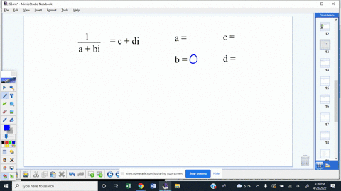 suppose-a-and-b-are-real-numbers-not-both-0-find-real-numbers-c-and-d-such-that-1-ab-icd-i-3-88882