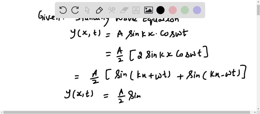 SOLVED: Show the function E (z,t) = Eo sin(kz wt) + cos(kx wt ...