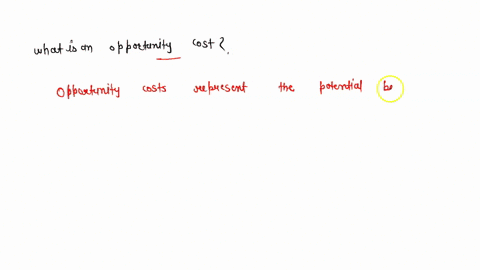 what-is-an-opportunity-cost-37129