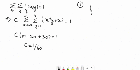 the-random-variables-x-and-y-have-joint-probability-function-given-by-coty-x-x-2-1012-y-123-fy-otherwise-determine-the-following-exiy-1-conditional-cdf-of-x-given-y-1-pdf-ofzxy-varz-and-show-30334