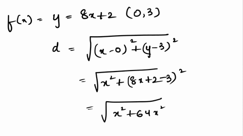 find-the-point-on-the-curve-y8x2-closest-to-the-point-03-17268