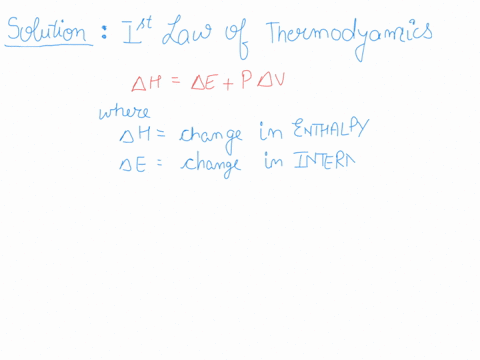 for-most-chemical-reactions-a-h-is-much-larger-than-e-b-e-is-much-larger-than-h-c-h-is-equal-to-e-d-the-difference-between-h-and-e-is-very-small-46894