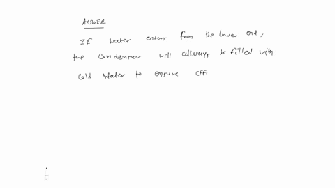 why-is-it-important-that-the-cooling-water-in-a-distillation-apparatus-enter-the-condenser-jacket-at-the-lower-end-and-exit-at-the-upper-endand-not-vice-versa-38935