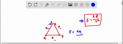 c-what-is-the-magnitude-of-the-electric-field-at-p-due-to-the-two-charges-at-the-base-use-any-variable-or-symbol-stated-above-along-with-the-following-as-necessary-ke-kg-e-v3-x-76672