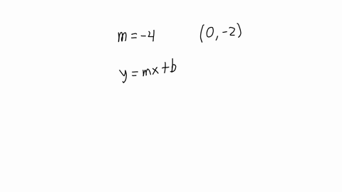 write-the-equation-of-a-line-given-the-slope-is-4-and-the-y-intercept-is-0-2-a-y1-4-x-2-b-y-4-x-2-c-y-1-4-x-2-d-y4-x-2